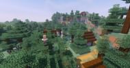Taiga Minecraft village (Image via gamepur)